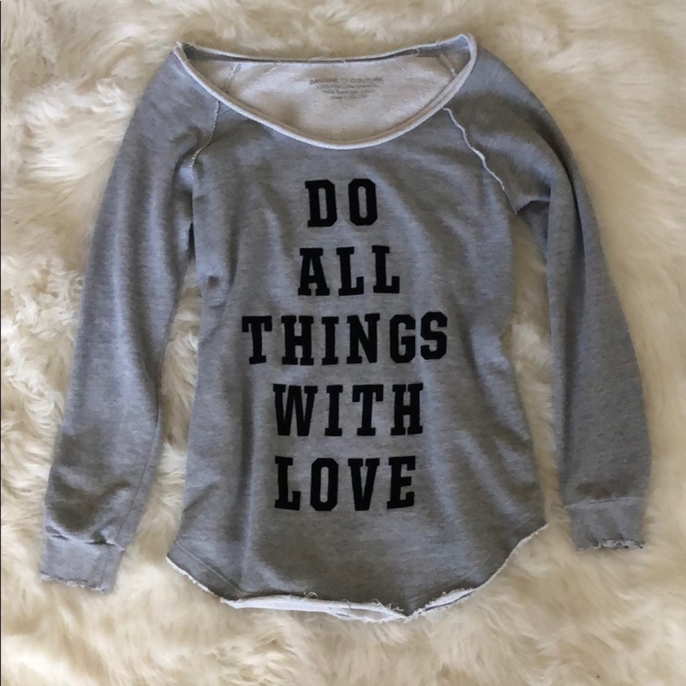 DO ALL THINGS WITH LOVE -TOP